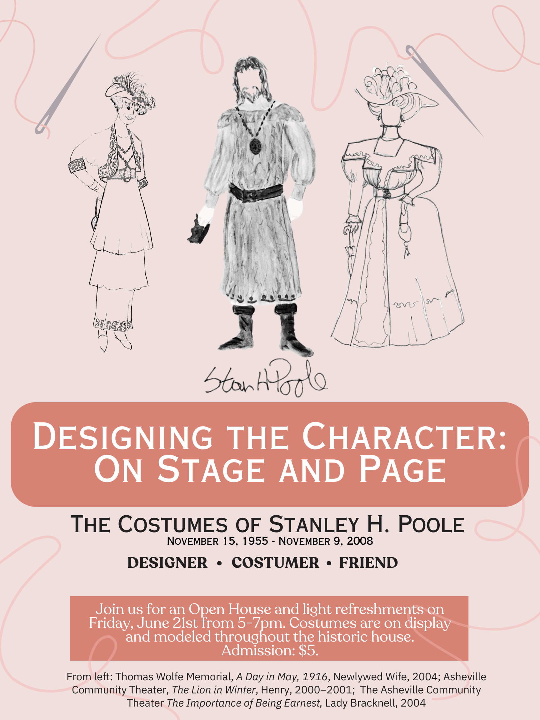 Designing the Character: On Stage and Page